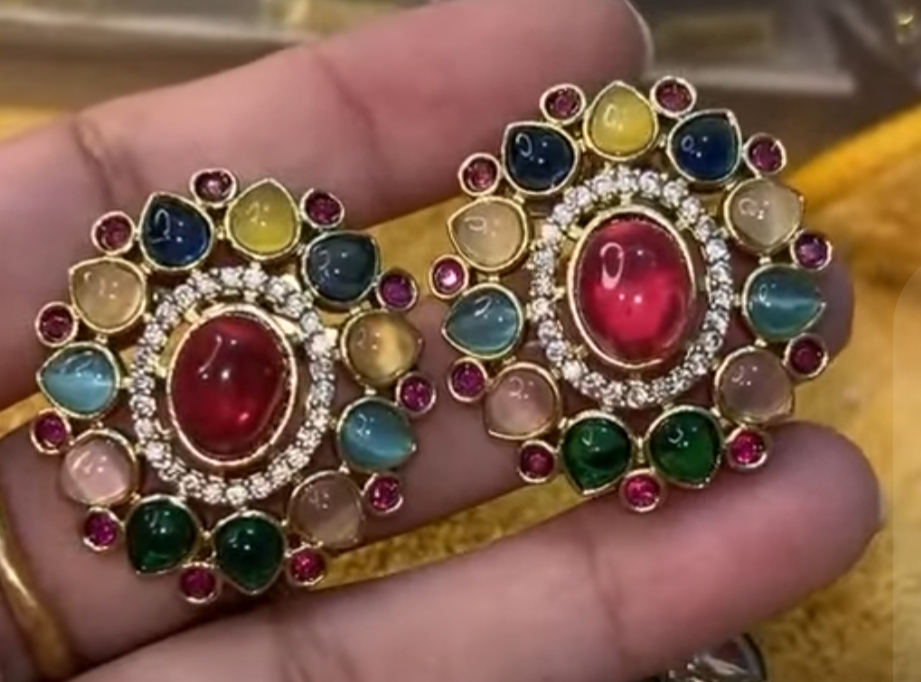 Moissanite Multi Earrings/Studs